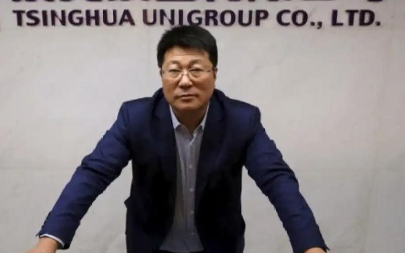 Zhao Weiguo, mantan bos besar Tsinghua Unigroup—perusahaan chip raksasa milik negara resmi dijatuhi hukuman mati. (Foto: Reuters)