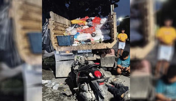 Gas Pol Tanpa Fokus, Scoopy vs Truk Sampah Ending-nya RIP