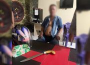 Lagi Asik Main Remi, Eh Dibacok! Kakek 63 Tahun Langsung Kena Ciduk!