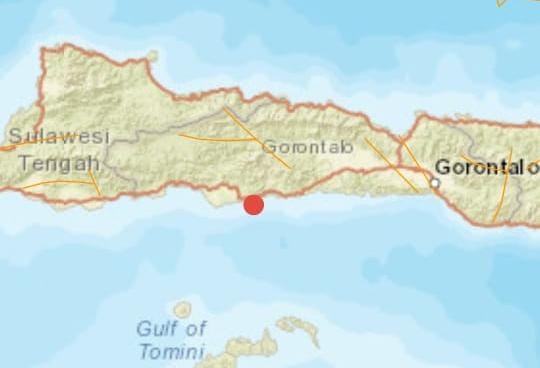 Gempabumi Tektonik M6,3 Di Pohuwato, Gorontalo, Tidak Berpotensi Tsunami