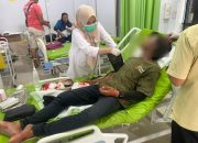 Gila! Gara-gara Nolak Disuruh Beli Es, Pedagang Bakso Keliling Ditikam di Kepala