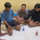Terduga pelaku yang diamankan Tim Opsnal Satres Narkoba Polresta Gorontalo Kota. (foto.istimewa)