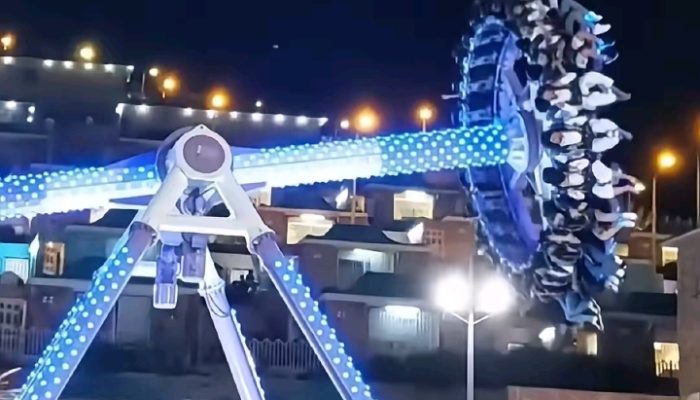 Viral! Detik-detik Wahana Patah di Udara, Taman Hiburan di Arab Saudi Bikin Ngeri!