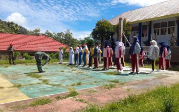 Tentara Bikin Siswa Tonala Kompak dan Pede!